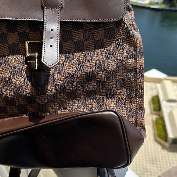 Louis Vuitton gently used Soho backpack. Material: Damier Ebene - Picture 8 of 8